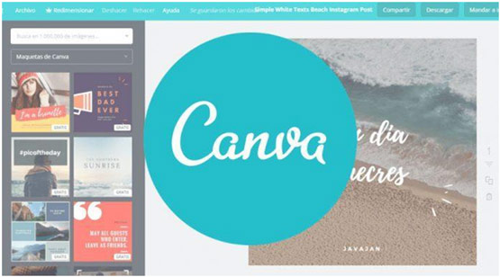 Canva là một công cụ xây dựng hình ảnh chung, nhưng nó có các mẫu quảng cáo Facebook 