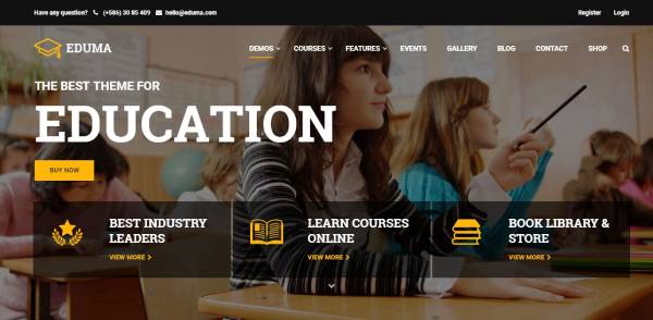 Thiết kế website giáo dục - trường học chuyên nghiệp