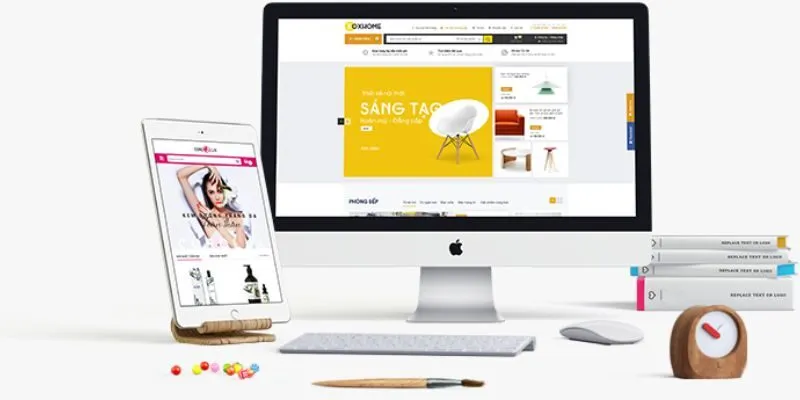 Thiết kế giao diện website đẹp, linh hoạt