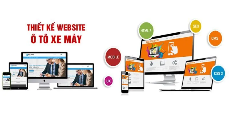 Những lý do nên sở hữu dịch vụ thiết kế website ô tô, xe máy