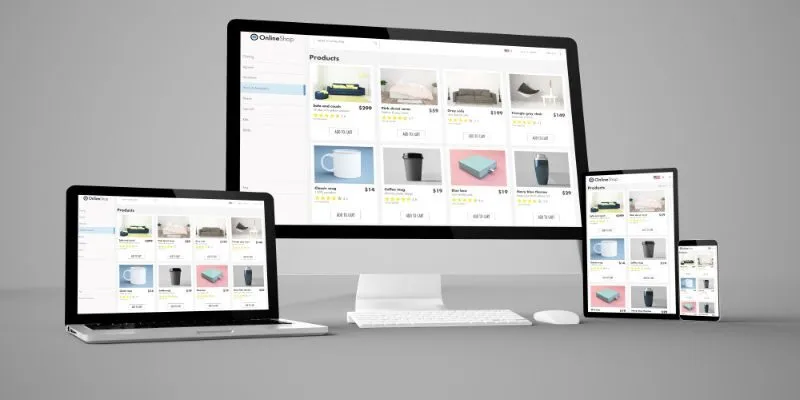 Giao diện website rõ ràng