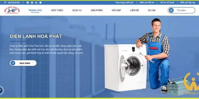 Vì sao cần một website chuyên nghiệp trong ngành điện tử - điện lạnh?