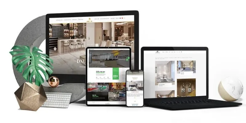Những chức năng cơ bản của gói thiết kế website kiến trúc - nội thất - xây dựng tại Tân Thái Bình.